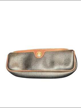 Victor Hugo Vintage Black and Tan Leather pouch